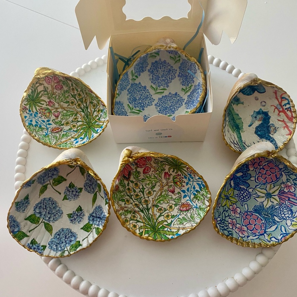 Seashell trinket dish 15 EACH